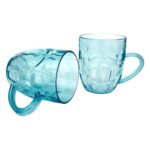 Apex Shake Mug Set – 2 Pieces Durable Plastic Mugs (350ml) Approx - Closeup Embroidery by Nari Haat, Indian ethnic ...