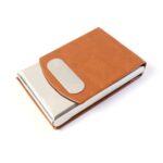 Premium Leather Finish Visiting Card Holder (1 Pc) - Sleeve Design by Nari Haat, Indian ethnic wear, women clothing, ...