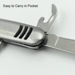 Outdoor Cutlery Picnic Tableware; Stainless Steel 5-in-1 - Fabric Detail by Nari Haat, Indian ethnic wear, women clot...