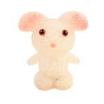 Crystal LED Night Light Lamp – Cute Glowing Animal Decorative Light (1 Pc) - Sleeve Design by Nari Haat, Indian eth...