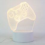 3D Illusion LED Night Lamp with Gaming Controller Design - Sleeve Design by Nari Haat, Indian ethnic wear, women clot...