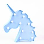 Unicorn Shaped LED Decorative Night Light (1 Pc) - Sleeve Design by Nari Haat, Indian ethnic wear, women clothing, de...
