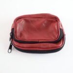 Premium Leather Zippered Card Holder & Accessories Case - Sleeve Design by Nari Haat, Indian ethnic wear, women cloth...