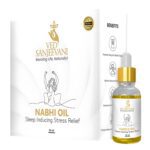 Ved Sanjeevani Nabhi Oil Sleep Inducing Stress Relief (30ML / 1 Pc) - Sleeve Design by Nari Haat, Indian ethnic wear,...