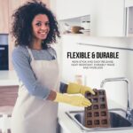 Silicone Food Grade Reusable Non-Stick Multi Shape 15 Cavity Chocolate Mold, Diwali - Full Detail by Nari Haat, India...