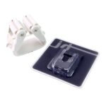 Wall Mounted Mop Broom Hanger Holder (1-Layer) - Sleeve Design by Nari Haat, Indian ethnic wear, women clothing, desi...