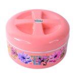 Home Chef Premium Round Insulated Lunch Box (1 Pc) - Front View by Nari Haat, Indian ethnic wear, women clothing, des...