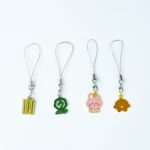 Cartoon Metal Mobile Straps and Keychains (1 Pc & mix Design) - Sleeve Design by Nari Haat, Indian ethnic wear, women...