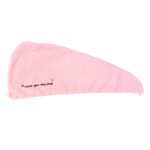 Ultra Soft Microfiber Hair Drying Towel Wrap with Button Lock (1 Pc) - Sleeve Design by Nari Haat, Indian ethnic wear...