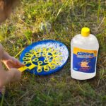 Bubble Liquid Solution Bottle for Bubble Maker Toys – 1LTR (Manual & Automatic) - Front View by Nari Haat, Indian e...