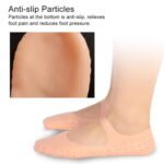 Anti Crack silicone Gel Foot Protector Moisturising Socks - Neckline Detail by Nari Haat, Indian ethnic wear, women c...