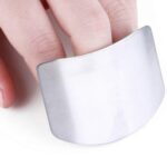 Stainless Steel Two Finger Grip Cutting Protector Hand Guard - Image 6