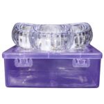 Set of 3 Heart-Shaped LED Flameless Decorative Candles - Sleeve Design by Nari Haat, Indian ethnic wear, women clothi...