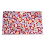 Refrigerator Top Cover with Side Pockets (100x60 Cm / 1 Pc) - Neckline Detail by Nari Haat, Indian ethnic wear, women...