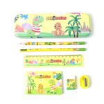 Dinosaur Printed Kids Stationery (Set) - Sleeve Design by Nari Haat, Indian ethnic wear, women clothing, designer suit