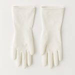 Medium Reusable Household Cleaning Gloves - (2 Pc / Set) - Sleeve Design by Nari Haat, Indian ethnic wear, women clot...