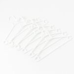 Plastic Clothes Hangers – Set of 6 - Sleeve Design by Nari Haat, Indian ethnic wear, women clothing, designer suit