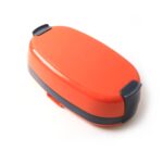 Orbit Electric Lunch Box with Dual Stainless Steel Containers Set - Sleeve Design by Nari Haat, Indian ethnic wear, w...