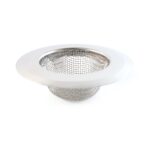 Stainless Steel Kitchen Sink Drain Strainer / Stopper (Small (7 Cm)/ 1 Pc) - Sleeve Design by Nari Haat, Indian ethni...