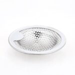 Stainless Steel Kitchen Sink Drain Strainer / Stopper (Medium / 1 Pc) - Sleeve Design by Nari Haat, Indian ethnic wea...