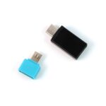 USB Micro & Type-C  to USB-A OTG Adapter - (2 Pc / Set) - Sleeve Design by Nari Haat, Indian ethnic wear, women cloth...