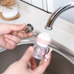 Adjustable 360° Rotating Water Faucet Extender Nozzle Saver Device - Full Detail by Nari Haat, Indian ethnic wear, w...