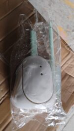 Flexible Silicone Toilet Cleaning Brush Set - Fabric Detail by Nari Haat, Indian ethnic wear, women clothing, designe...