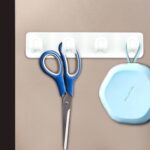 Plastic Sticker Self Adhesive Multipurpose Hanger Hooks - Back View by Nari Haat, Indian ethnic wear, women clothing,...