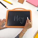 2-in-1 Double-Sided Write and Wipe Educational Drawing Board for Kids (1 Set) - Neckline Detail by Nari Haat, Indian ...