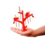 6 Pc Fruit Fork Set for Convenient Eating of Fruits and Vegetable Salads - Fabric Detail by Nari Haat, Indian ethnic ...