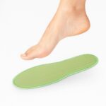 Premium Comfort Shoe Insoles for Daily Foot Support Size 35 (1 Pair / Mix Design) - Back View by Nari Haat, Indian et...