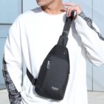 Crossbody Sling Bag with Adjustable Strap (1 Pc) - Back View by Nari Haat, Indian ethnic wear, women clothing, design...