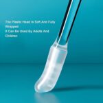 Ear wax Cleaner Stick Silicone Reusable Sticky Ear wax Removal Kit (12 Pcs Set) - Fabric Detail by Nari Haat, Indian ...