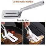 Multifunction Stainless Steel Cooking Tong for Frying & BBQ - Image 7
