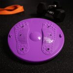 Waist Twisting Disc Portable Magnetic Body Twister Board with Acupressure Massage - Back View by Nari Haat, Indian et...