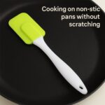 Silicone Cooking Spatula for Baking (1 Pc / 18 Cm / Mix Color) - Back View by Nari Haat, Indian ethnic wear, women cl...