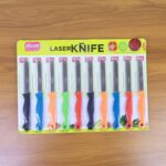 Supermom Stainless Steel Kitchen Laser Knife, Chhari  (10 Pc / Set) - Fabric Detail by Nari Haat, Indian ethnic wear,...