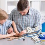 3D Wooden Aircraft Puzzle DIY Assembly Kit (Mix Design – 1 Set) - Fabric Detail by Nari Haat, Indian ethnic wear, w...