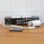 Remote Controlled Starburst Firework LED Hanging Decorative Light (1 Pc) - Fabric Detail by Nari Haat, Indian ethnic ...