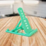 Adjustable Foldable Plastic Mobile Phone Stand Holder (2 Pc) - Closeup Embroidery by Nari Haat, Indian ethnic wear, w...