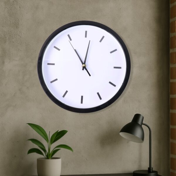 Classic Wall Clock for Home and Office – Mix Design Round 1 Pc Assorted Pattern - Front View by Nari Haat, Indian e...