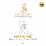 Ved Sanjeevani Nabhi Oil Sleep Inducing Stress Relief (30ML / 1 Pc) - Neckline Detail by Nari Haat, Indian ethnic wea...