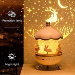 Bunny’s Carousel Rotating LED Night Light - Fabric Detail by Nari Haat, Indian ethnic wear, women clothing, designe...