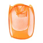 Foldable Pop-Up Mesh Laundry Basket Hamper (1 Pc) - Sleeve Design by Nari Haat, Indian ethnic wear, women clothing, d...
