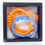 Baby Learning Links Educational Toy (3 Pc Set / With Box) - Fabric Detail by Nari Haat, Indian ethnic wear, women clo...