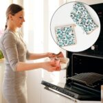 Professional Cotton Oven Mitt gloves - Closeup Embroidery by Nari Haat, Indian ethnic wear, women clothing, designer ...