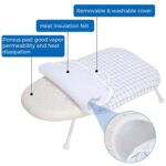 Portable Ironing Pad – For Household & Iron Shop Use, Ideal for Ironing Clothes & Fabrics - Neckline Detail by Nari...