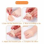 Toe Separator Bunion Corrector Straightner Hallux Valgus Pain Relief (1Pair) - Fabric Detail by Nari Haat, Indian eth...