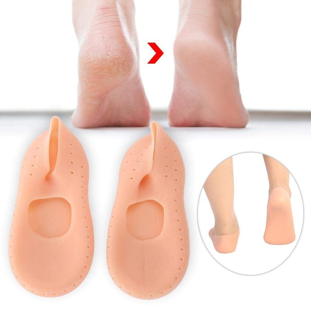 Silicone Gel Heel Socks for Foot Care