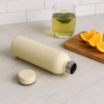 Stainless Steel Double Wall Vacuum-Insulated Drink Water (Mix Color / 500 ML Approx) - Back View by Nari Haat, Indian...